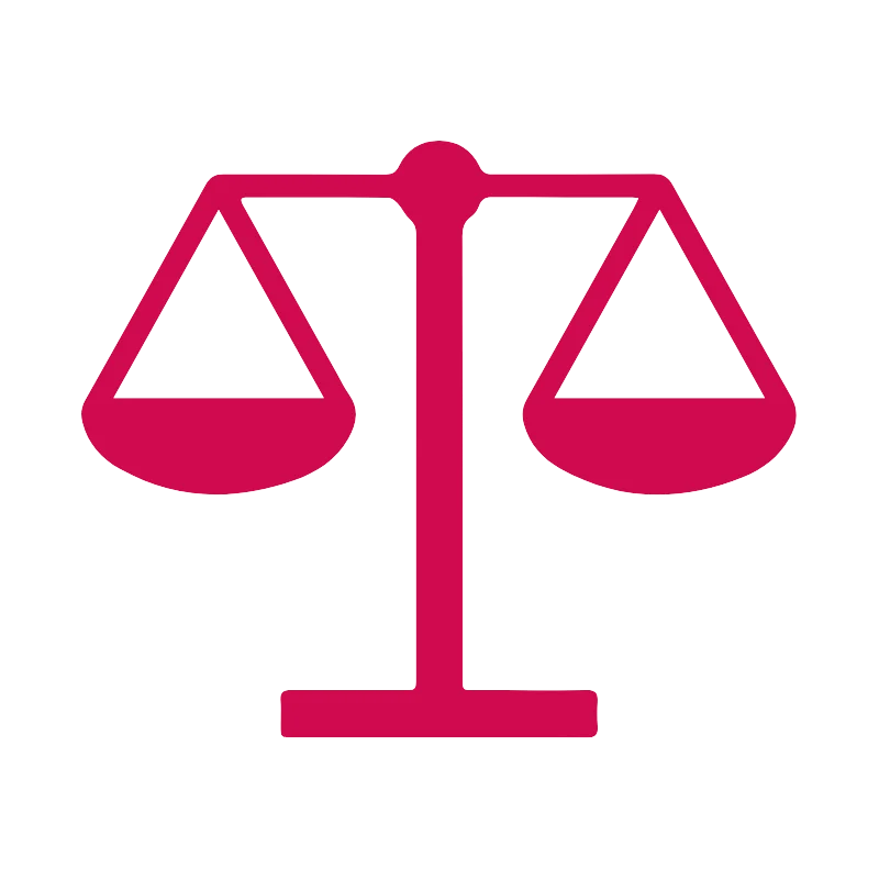 a scales of justice icon